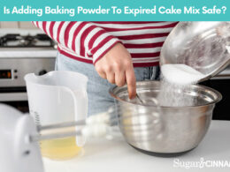 Is Adding Baking Powder To Expired Cake Mix Safe?