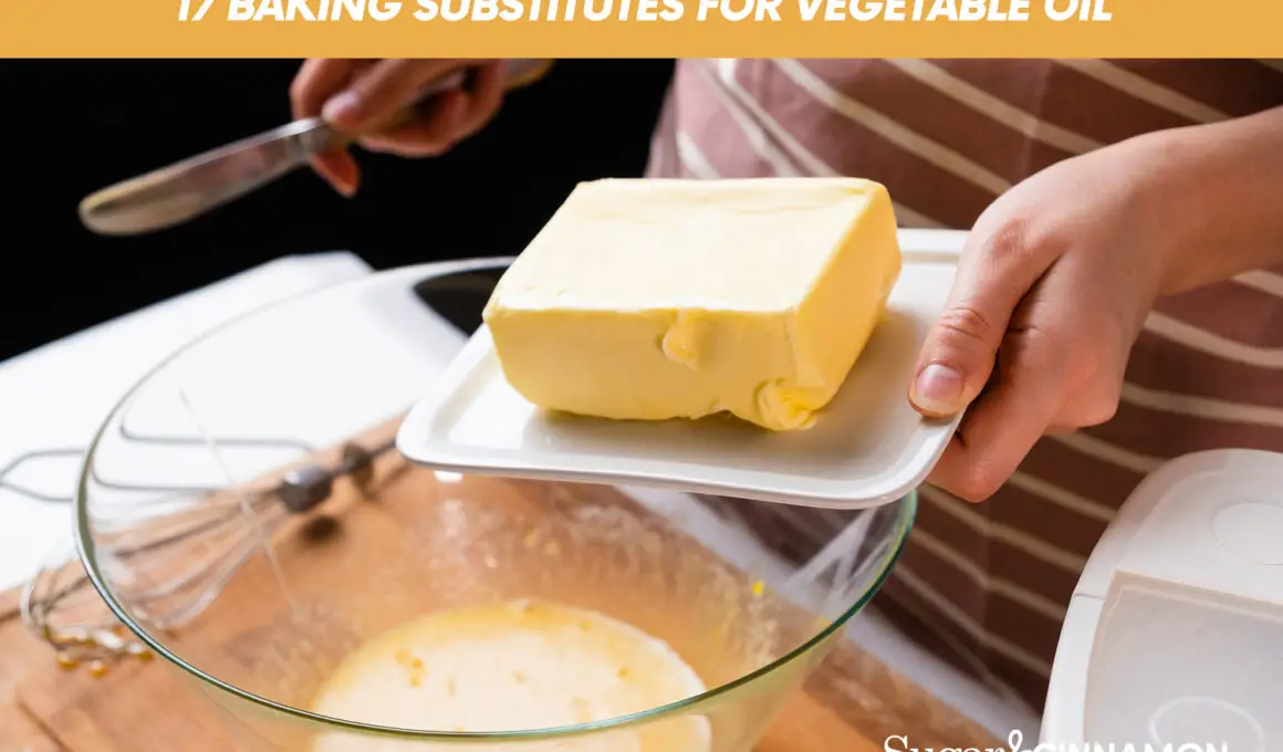 substitutes for vegetable oil when baking