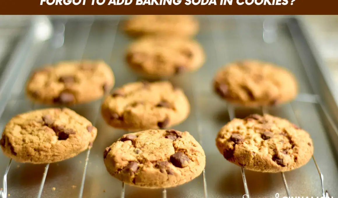 Forgot to Add Baking Soda In Cookies