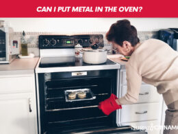 Can I Put Metal In The Oven?