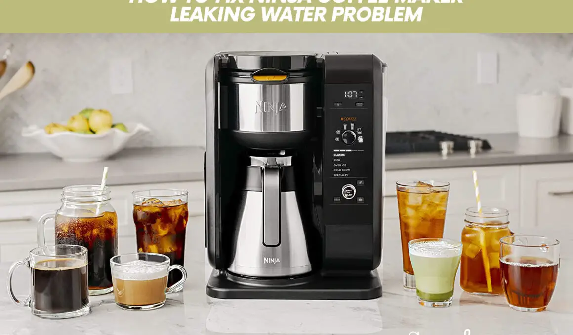 How to Fix Ninja Coffee Maker Leaking Water Problem