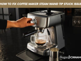 How to Fix Coffee Maker Steam Wand Tip Stuck Issue