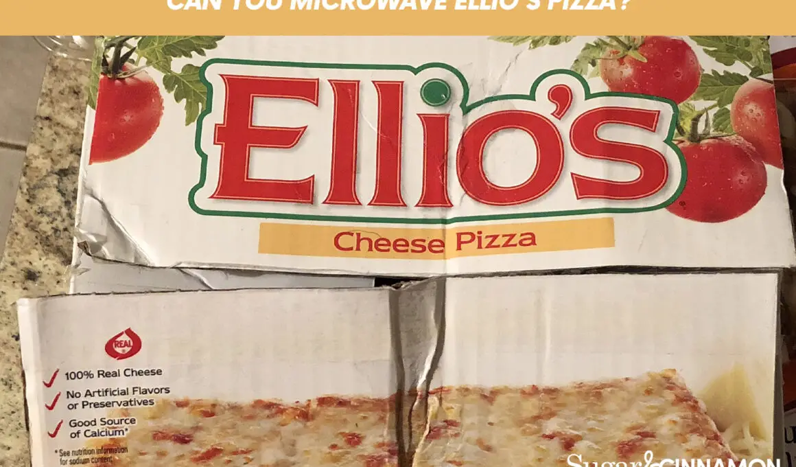 Can You Microwave Ellio's Pizza?