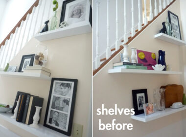 How to Decorate Floating Shelves