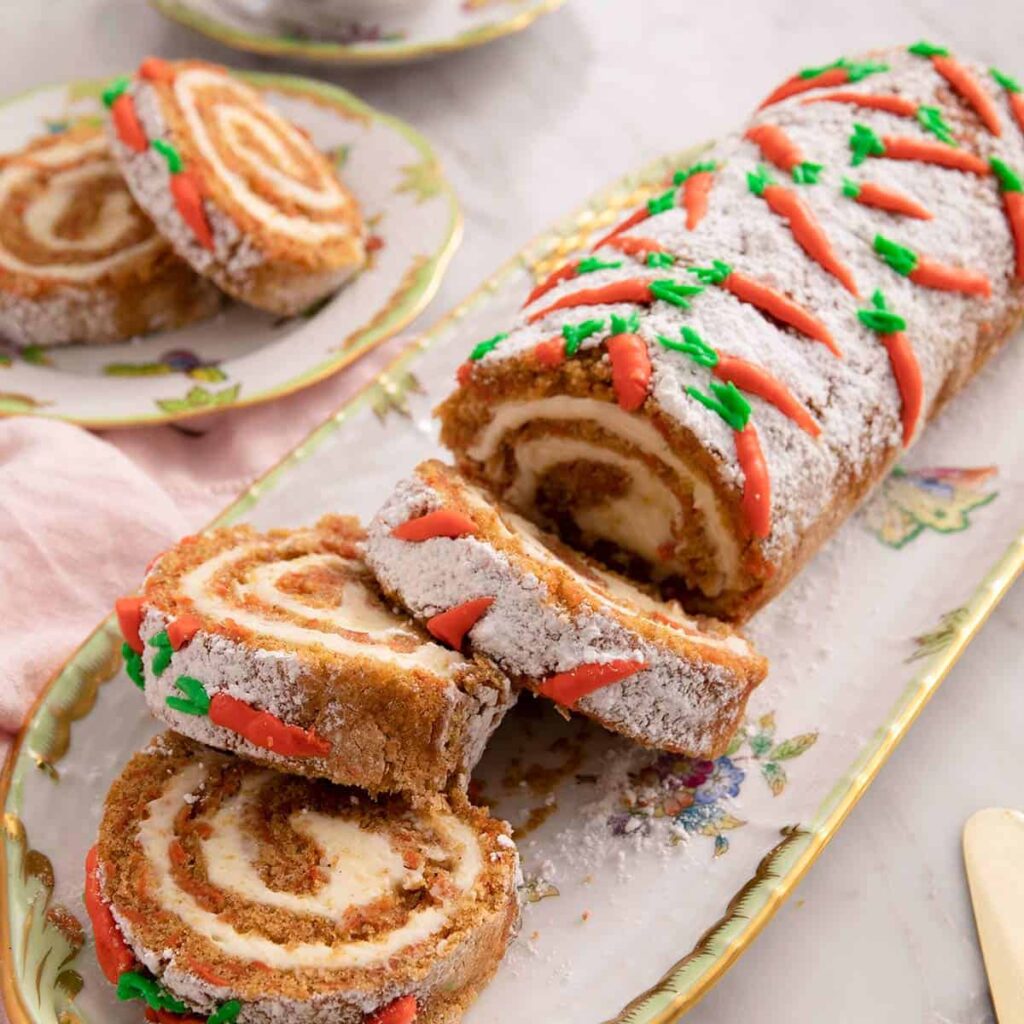 Carrot Cake Roll