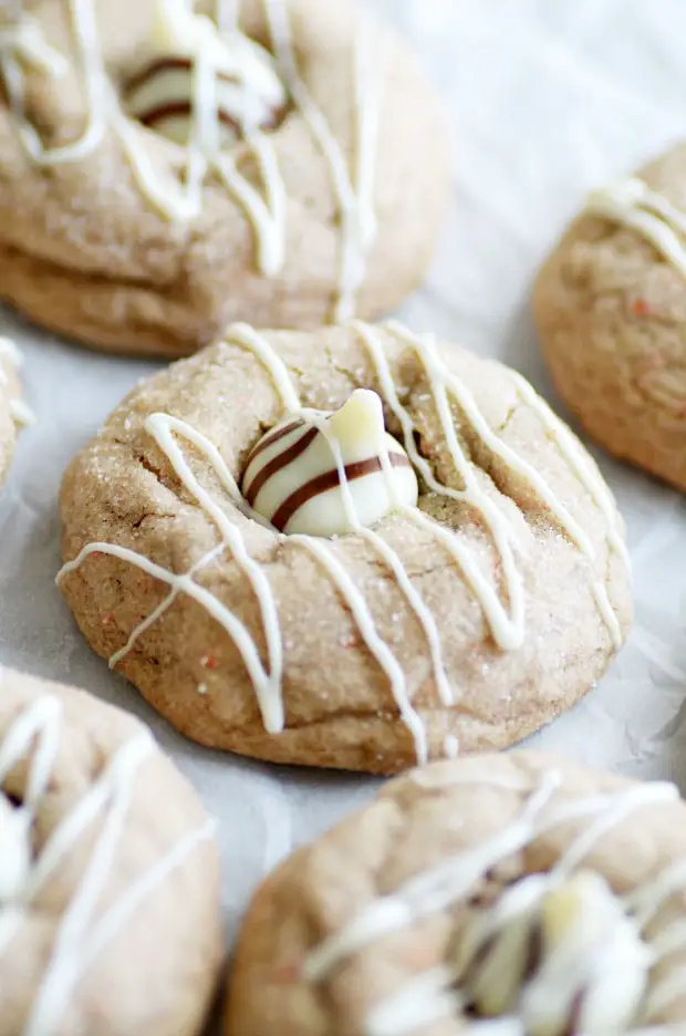 Carrot Cake Blossom Cookies