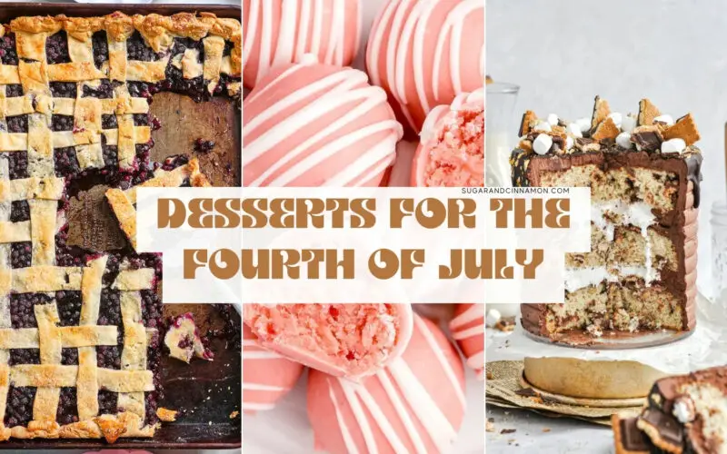 Desserts for The Fourth of July