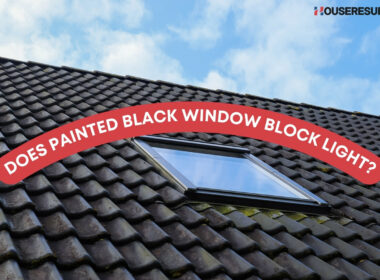 Does Painted Black Window Block Light