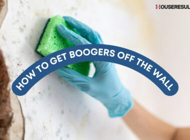 How to Get Boogers Off The Wall (Step-by-Step)