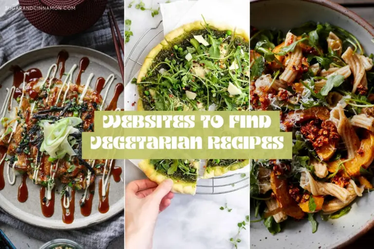 Websites to Find Vegetarian Recipes