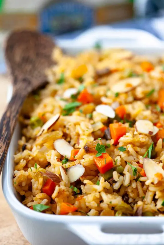 Vegetarian Pilaf Rice