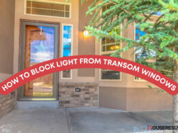 How to Block Light From Transom Windows