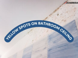 Yellow Spots on Bathroom Ceiling
