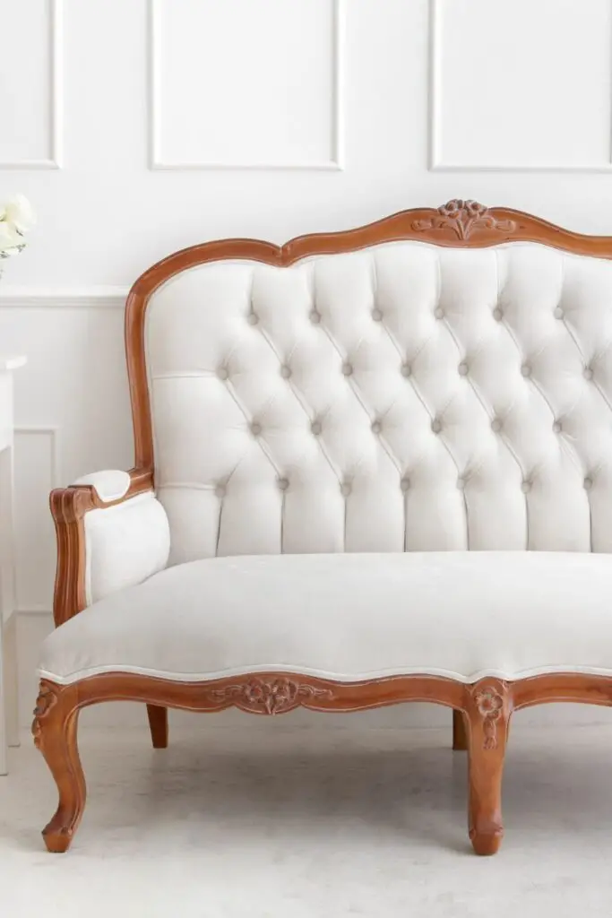 Elegant White Sofa