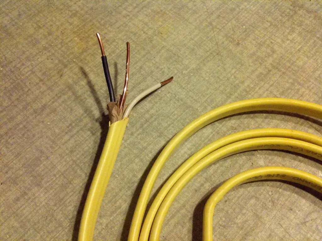 Romex wiring cable