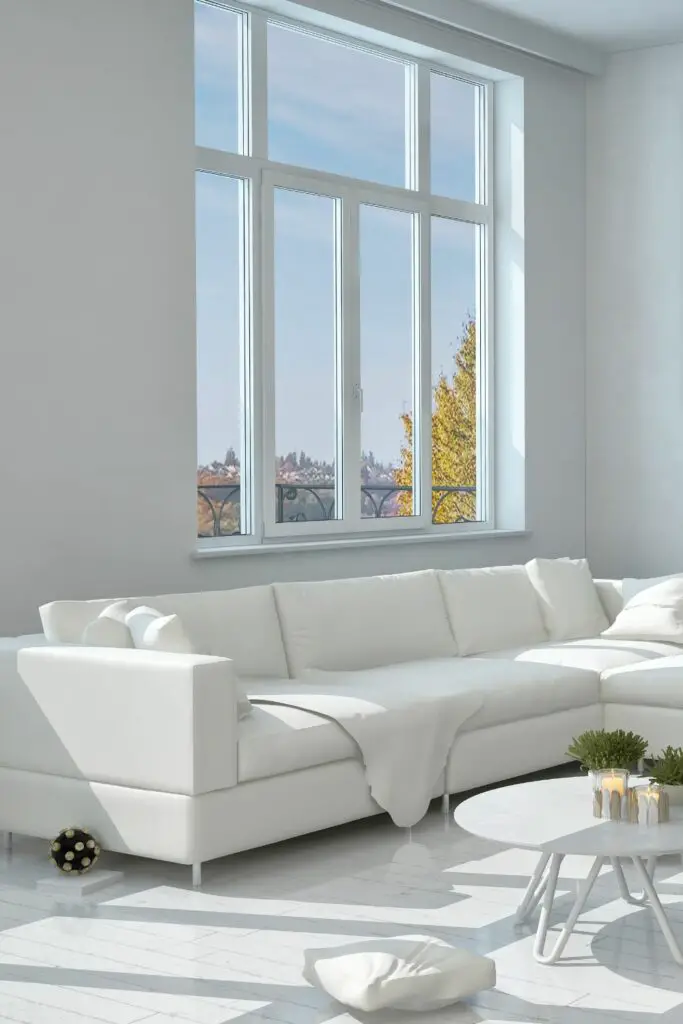 White Settee Sofa