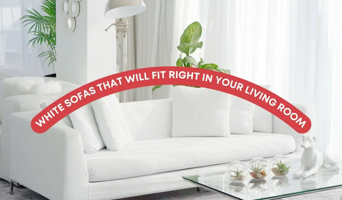 White Sofas That Will Fit Right In Your Living Room