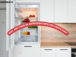 Why Are Your GE Refrigerator's LED Lights Dim