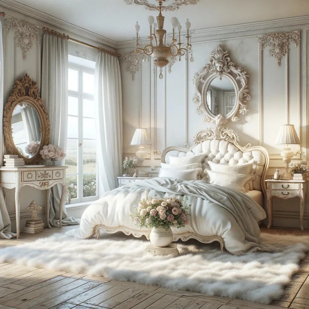Charming French Bedroom Decor