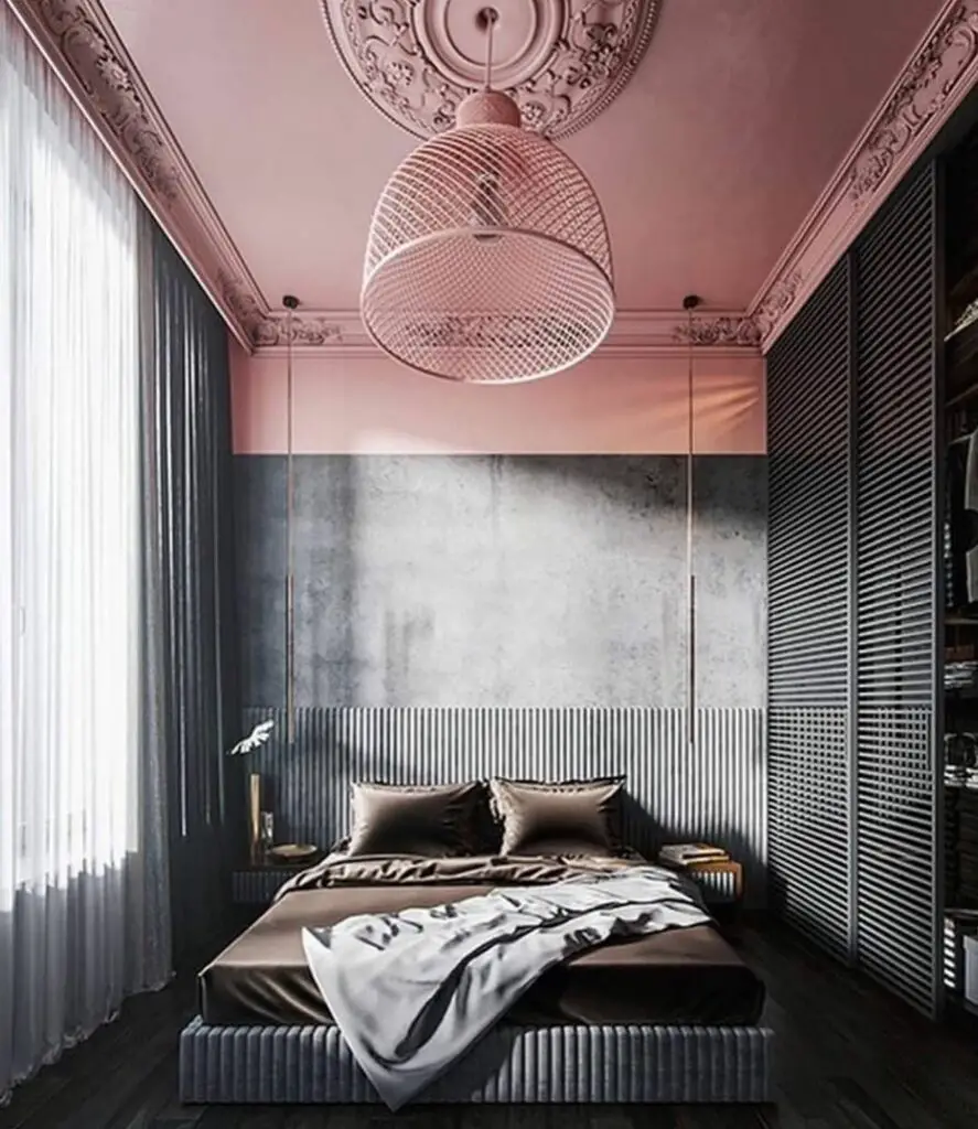 Dreamy Pink Ceiling