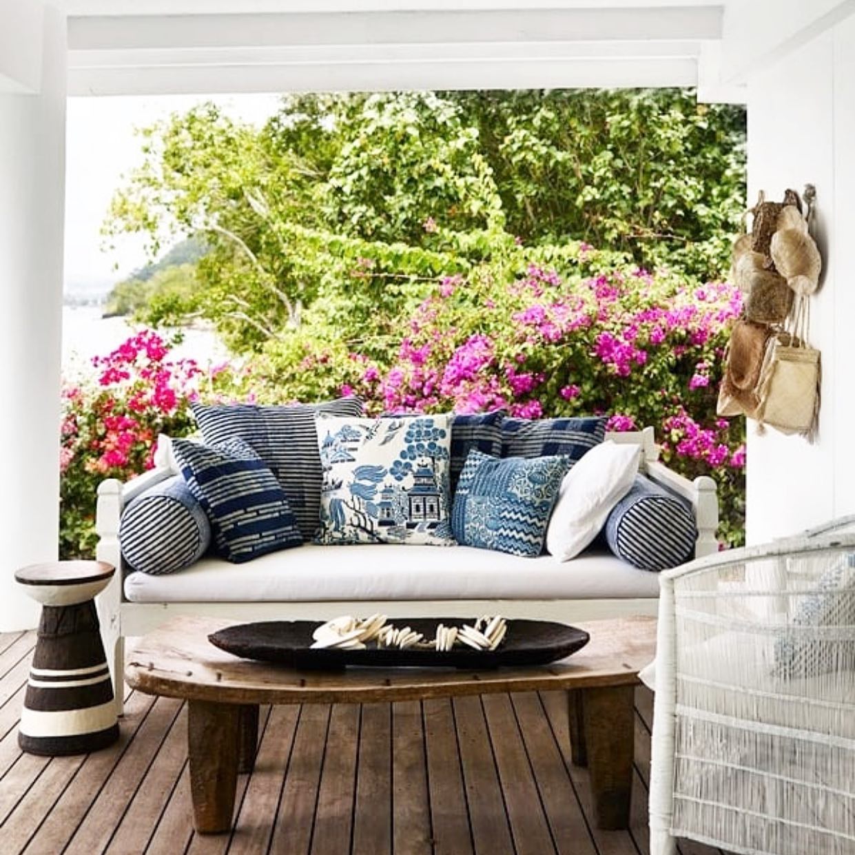 Bloomy Front Porch