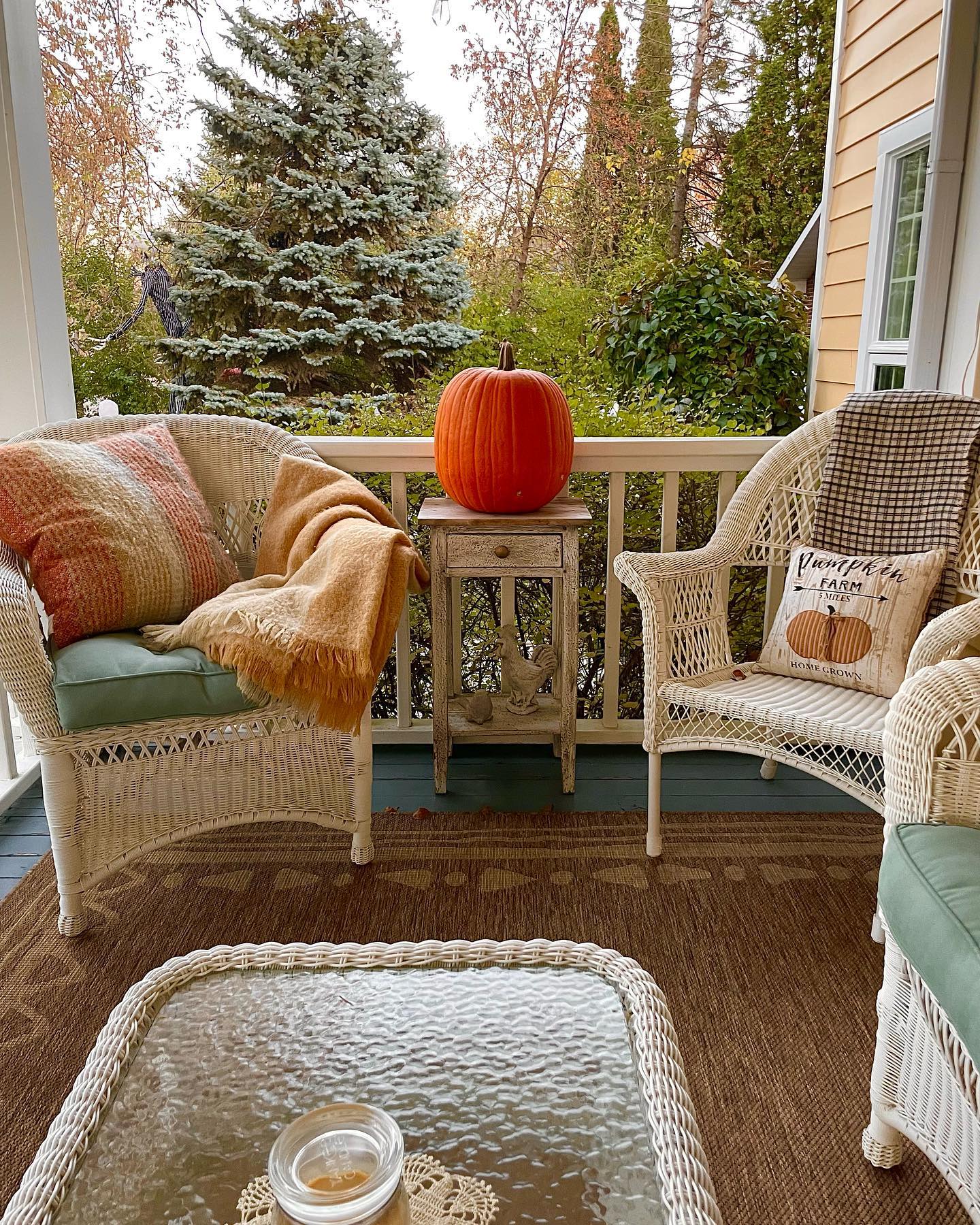 Cozy French Country Style Porch