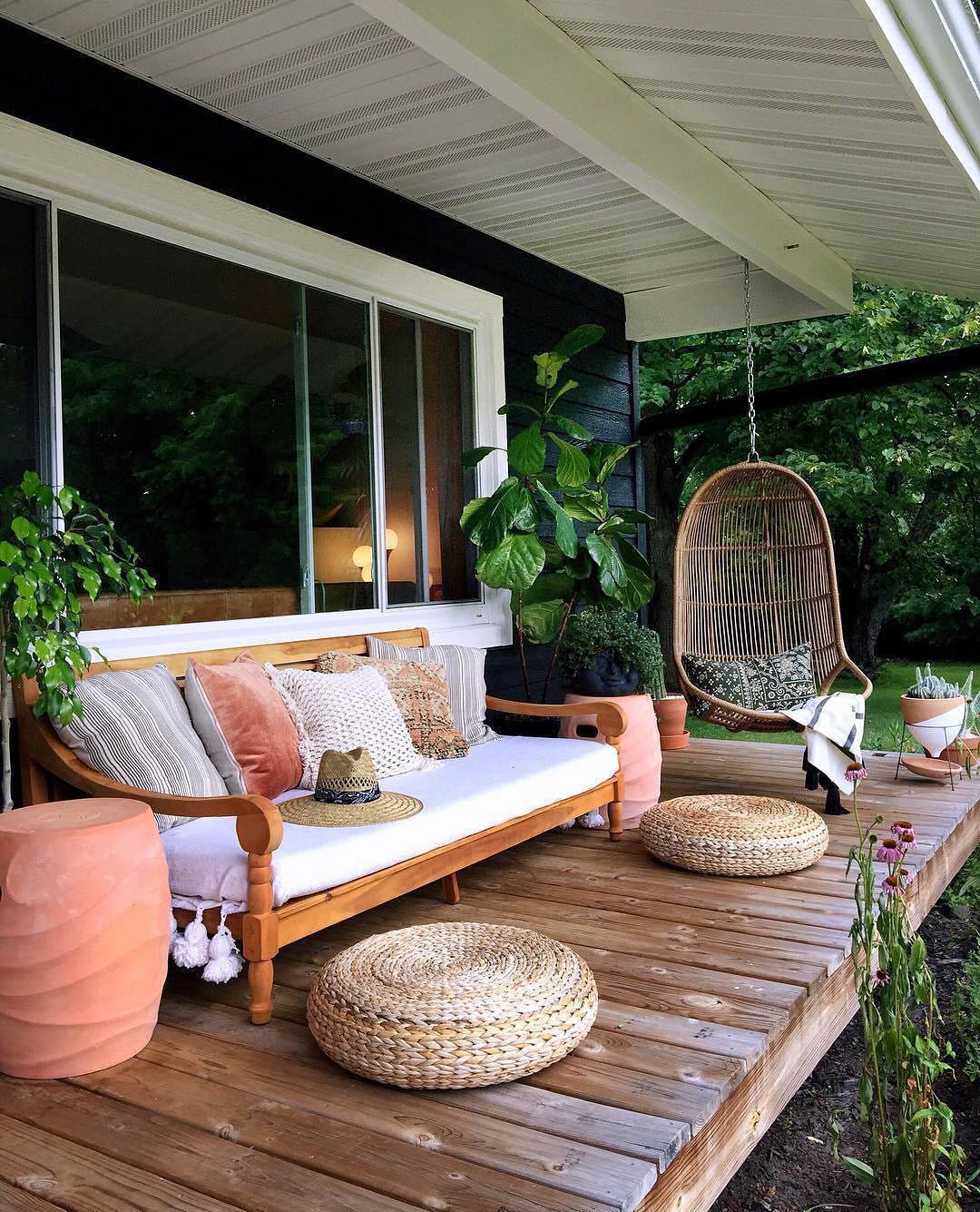 Lovely Porch With Hammock 