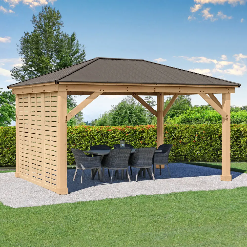 Relaxing Gazebo With Comfy Seating