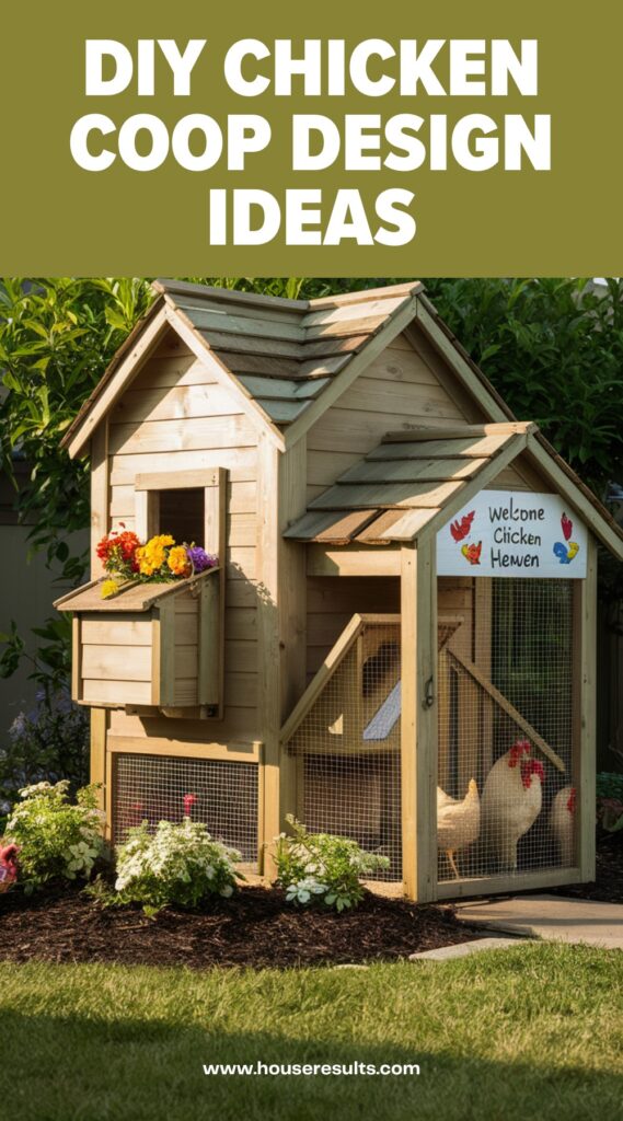 27 DIY Chicken Coop Designs & Plans - HouseResults