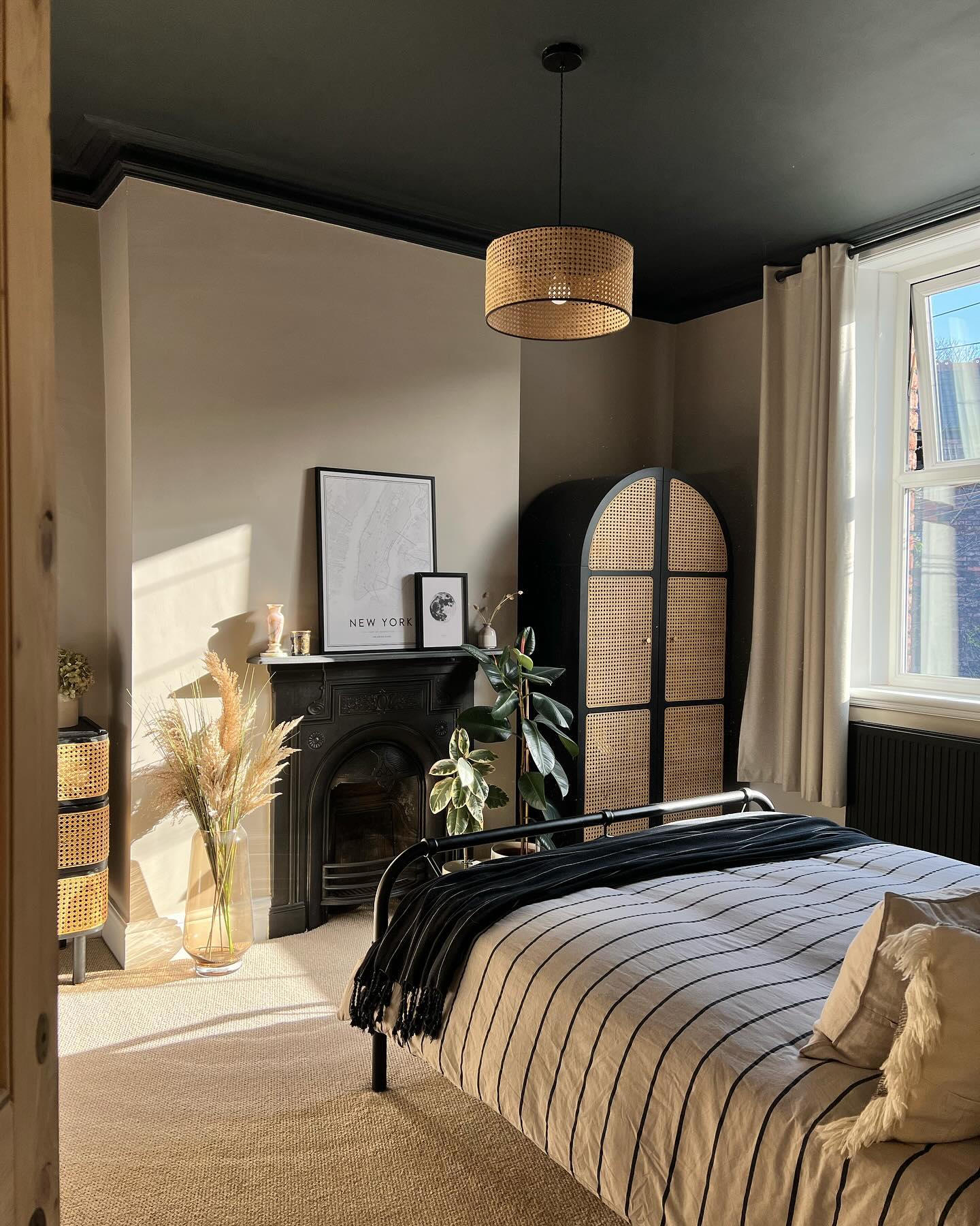 Modern Rattan Bedroom Decor